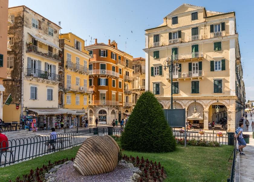 Ionian Islands Corfu Exterior Detail