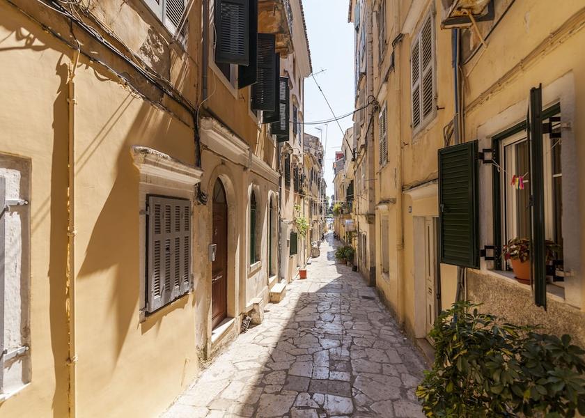 Ionian Islands Corfu Exterior Detail