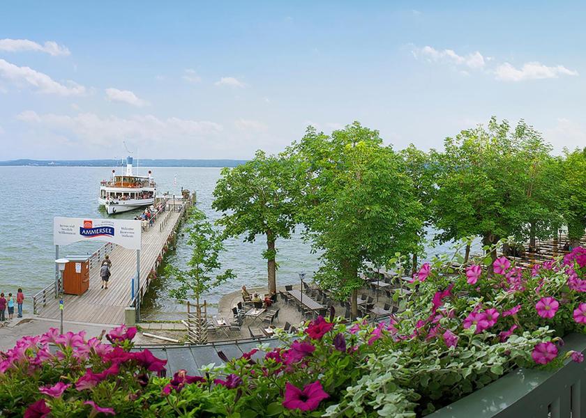 Bavaria Herrsching am Ammersee view