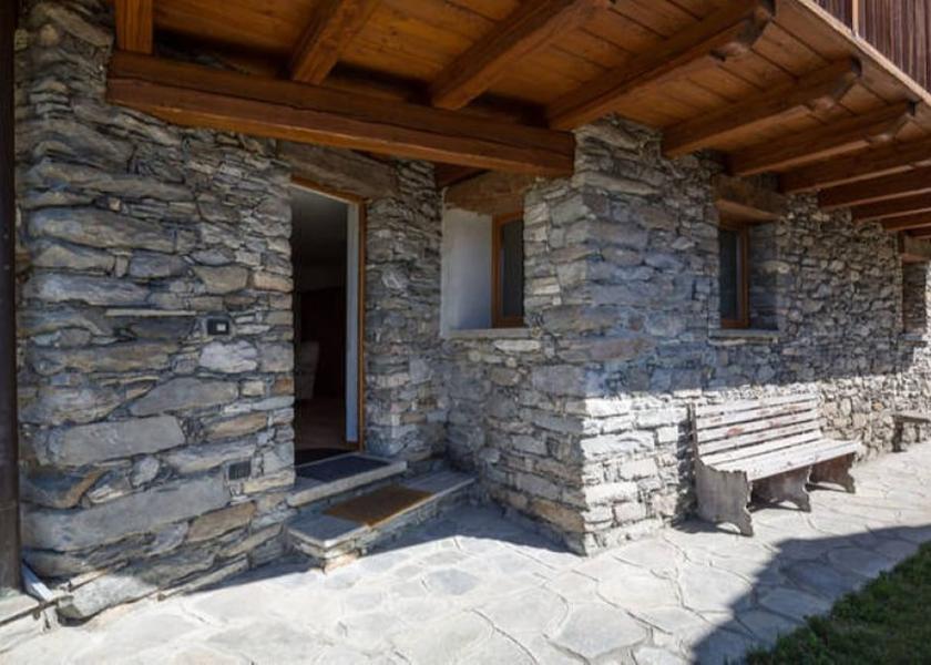 Valle d'Aosta La Salle Porch