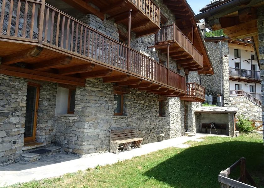 Valle d'Aosta La Salle Exterior Detail