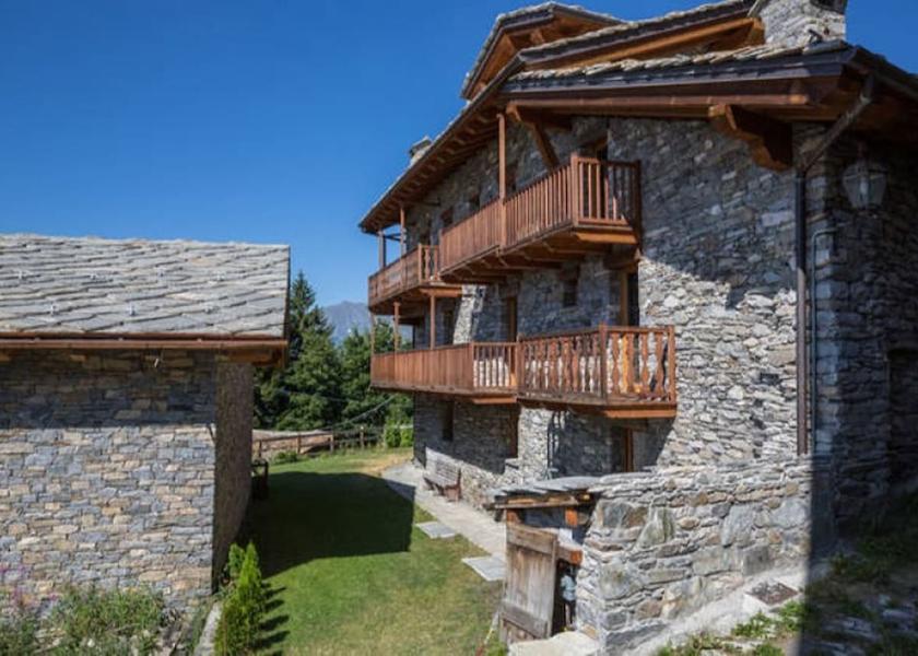 Valle d'Aosta La Salle Exterior Detail