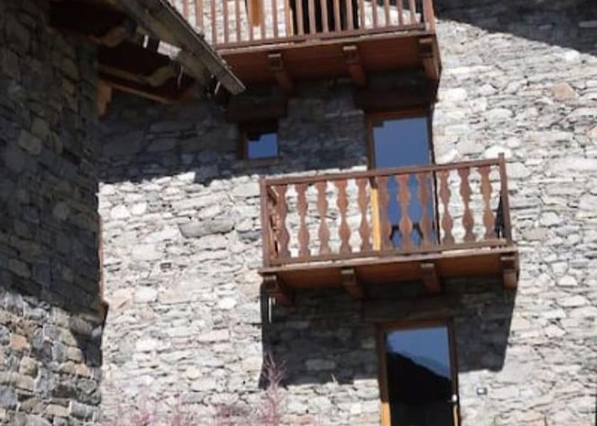 Valle d'Aosta La Salle Exterior Detail