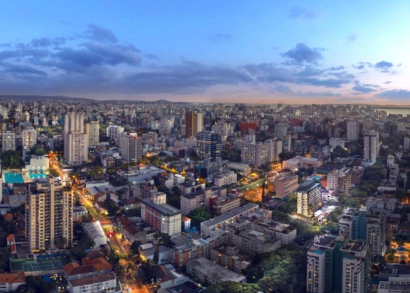 Rio Grande do Sul Porto Alegre City view from property