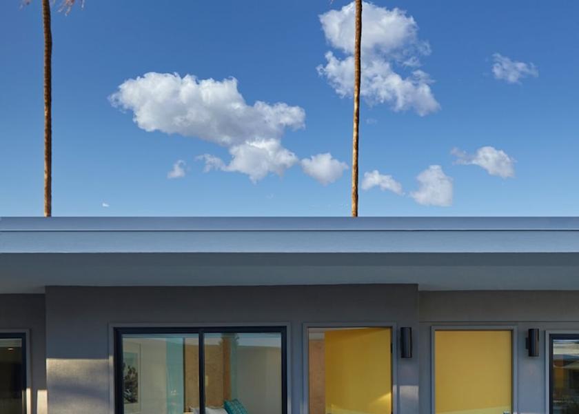 California Palm Springs Facade