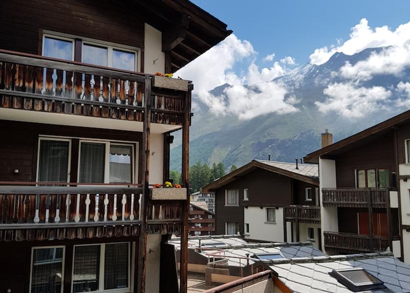 Valais Saas-Fee View from room