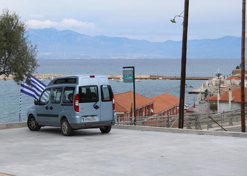 Peloponnese Region Koroni Parking