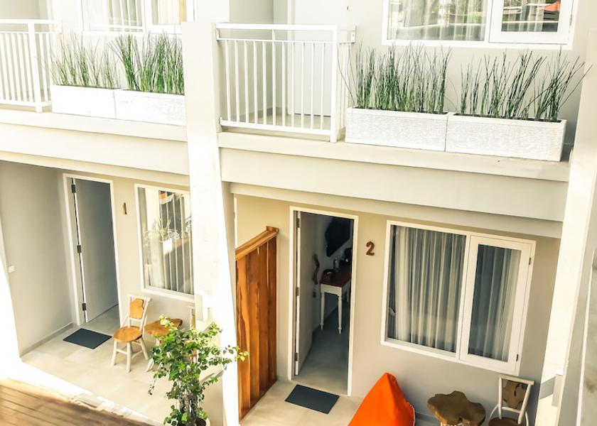 West Nusa Tenggara Gili Trawangan Aerial view