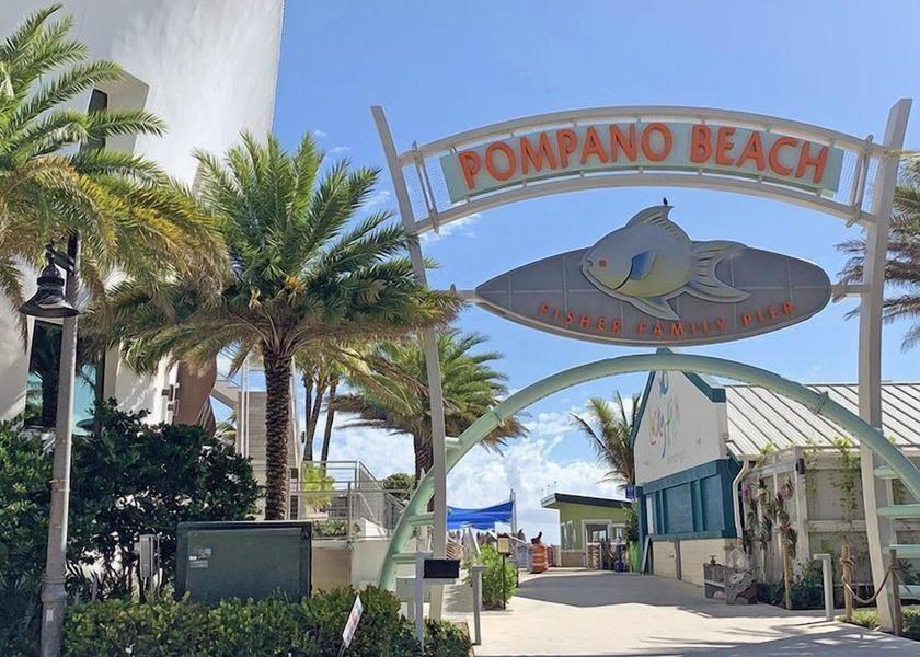 Florida Pompano Beach Bicycling