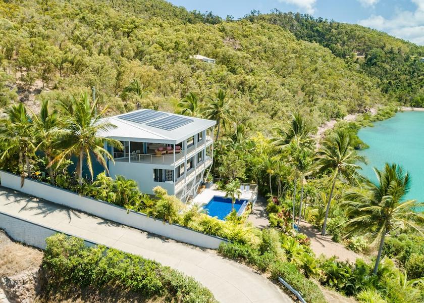 Queensland Shute Harbour Aerial View