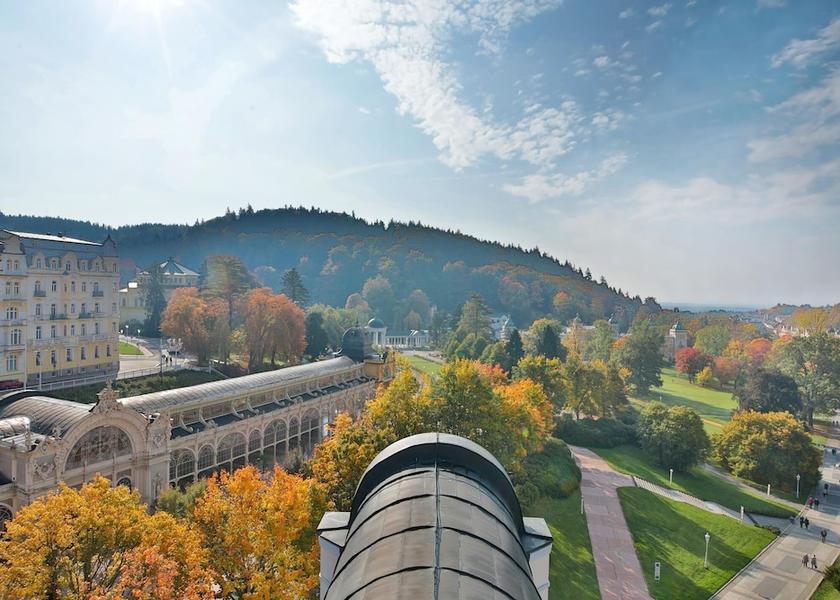 Karlovy Vary Region Marianske Lazne View from property