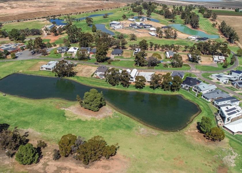 Victoria Mildura Aerial view