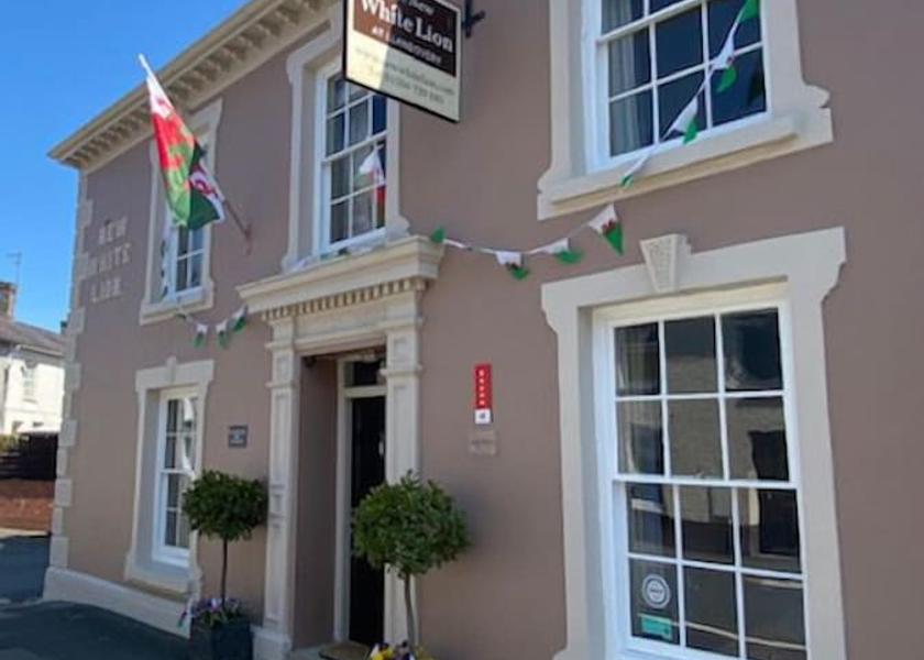 Wales Llandovery Facade