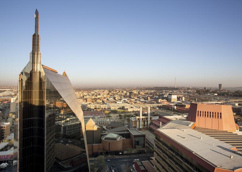 Gauteng Johannesburg Aerial View
