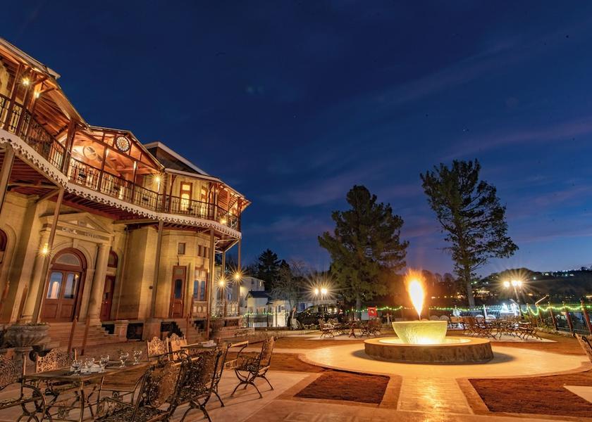 Punjab Murree Front of property - evening/night