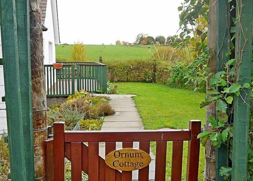 Scotland Beauly Garden View