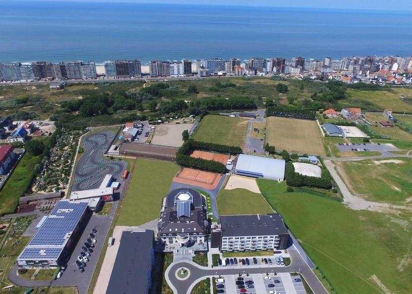 Flemish Region Middelkerke Aerial View