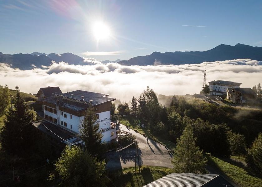 Auvergne-Rhone-Alpes Fontcouverte-la-Toussuire Aerial View