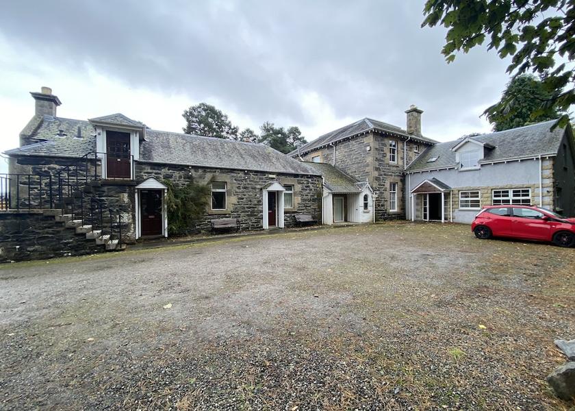 Scotland Kingussie Facade