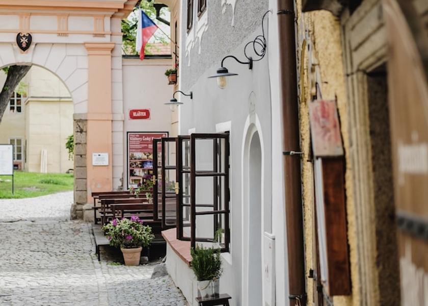 South Bohemia (region) Cesky Krumlov Facade
