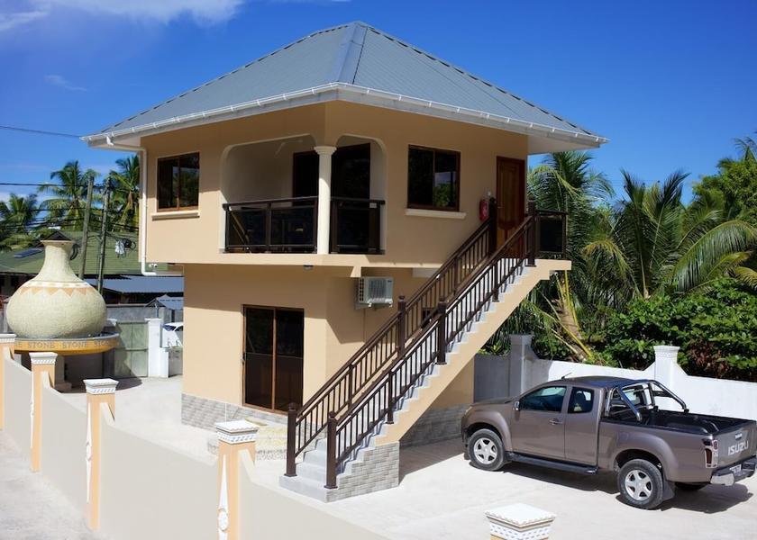 Baie Sainte Anne Praslin Island Exterior Detail