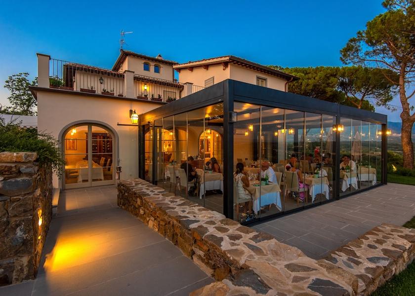 Tuscany Rignano sull'Arno Front of property - evening/night
