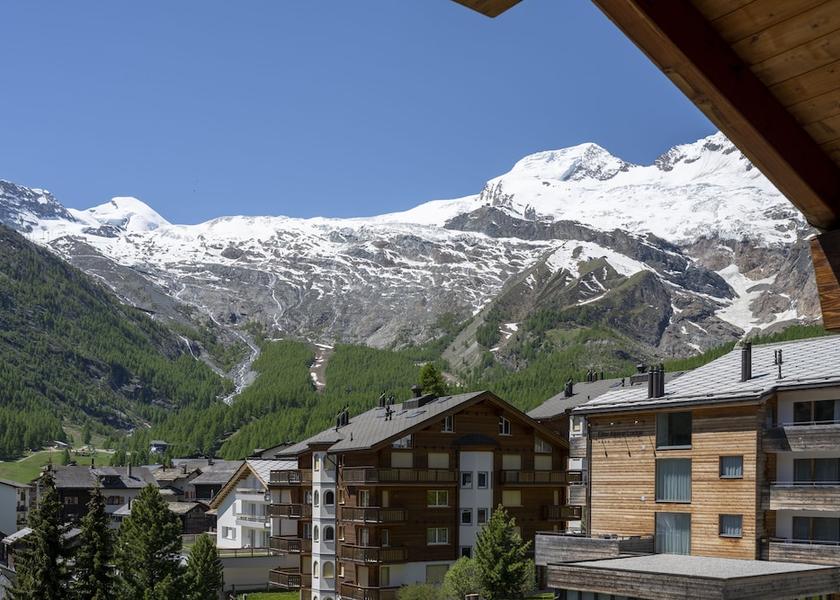 Valais Saas-Fee View from room