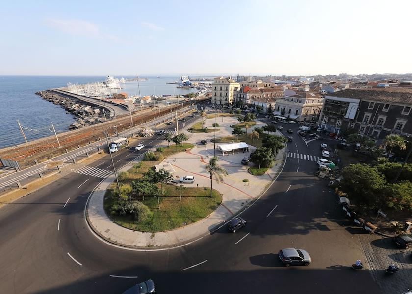 Sicily Catania Aerial View