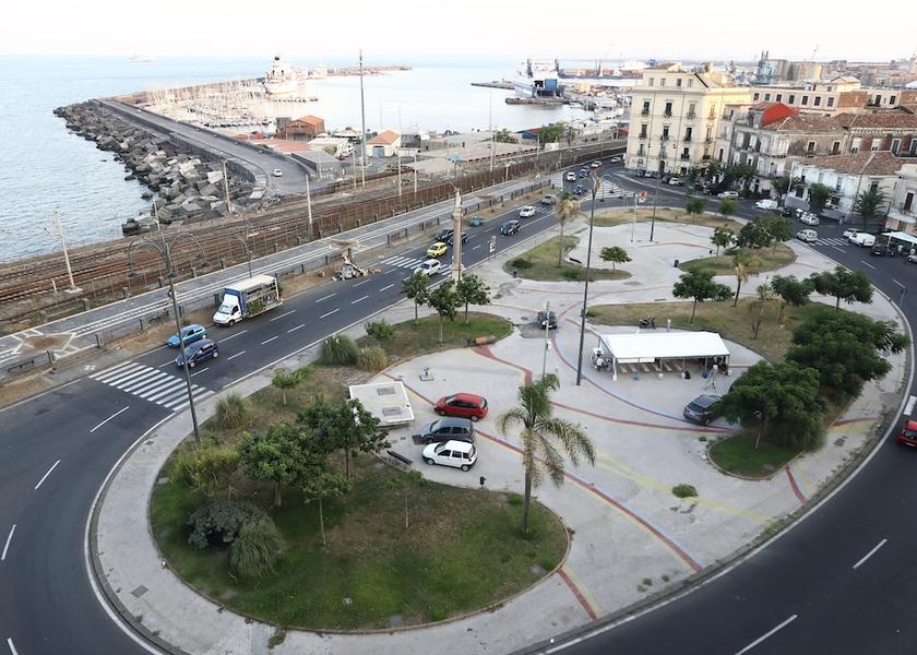 Sicily Catania Aerial View