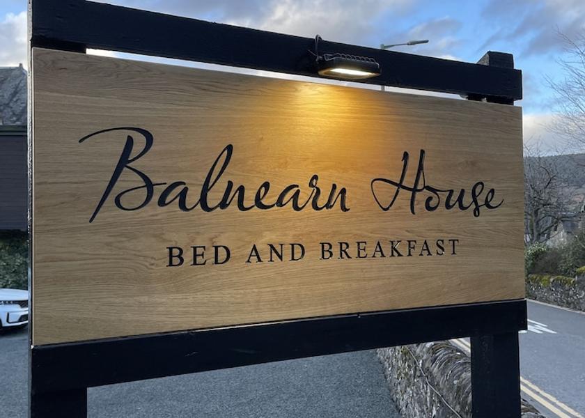 Scotland Aberfeldy Facade