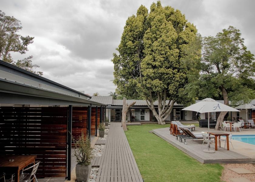 Western Cape Swellendam Courtyard view
