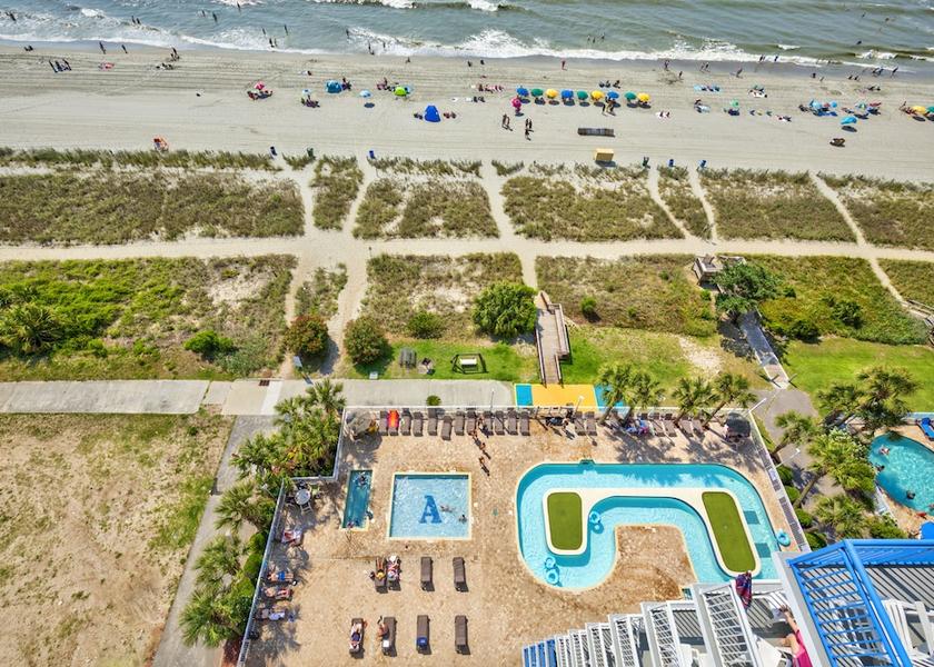 South Carolina Myrtle Beach Aerial View
