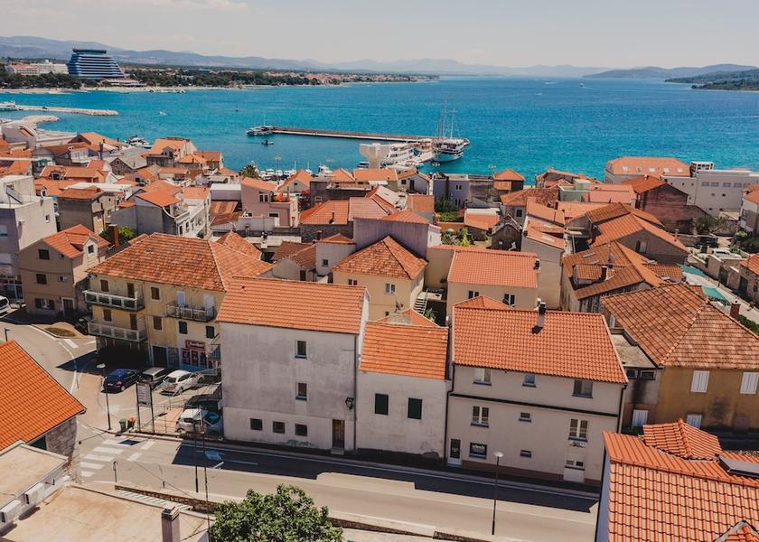 Sibenik-Knin Vodice Aerial View