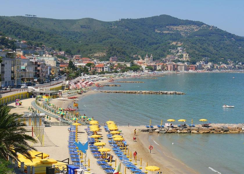Liguria Alassio Beach