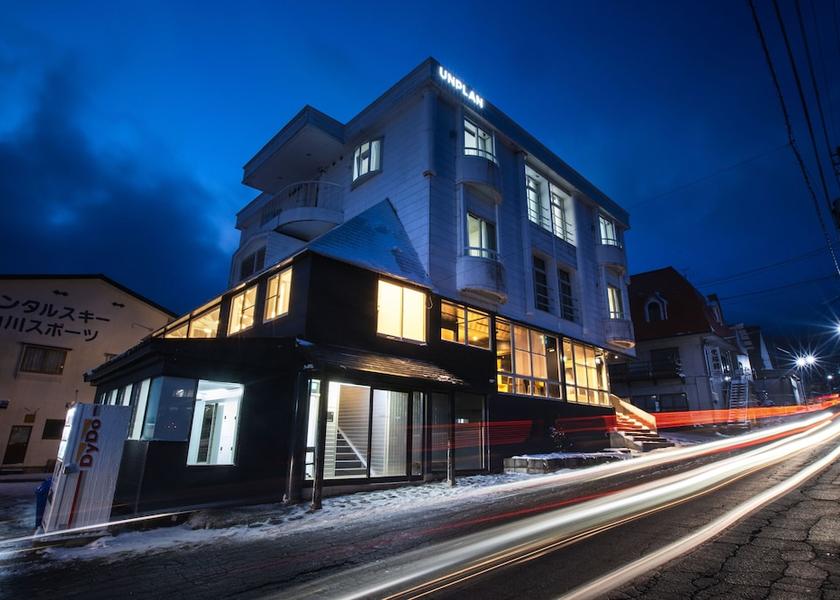 Nagano Otari Front of property - evening/night