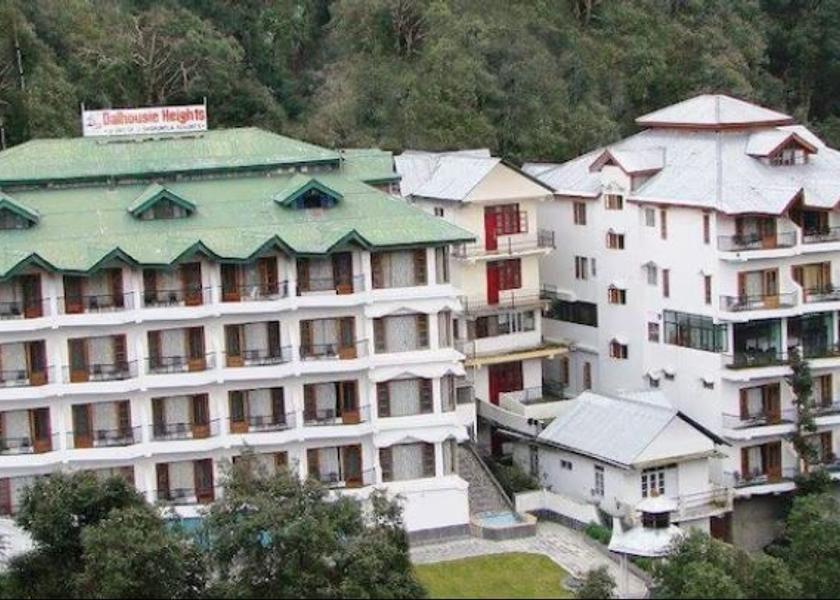 Himachal Pradesh Dalhousie Aerial View