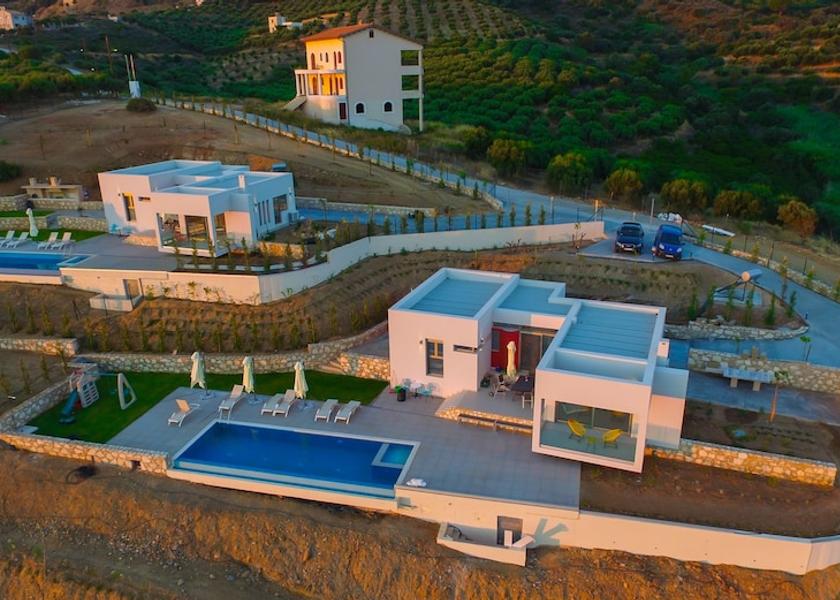 Crete Malevizi Aerial View