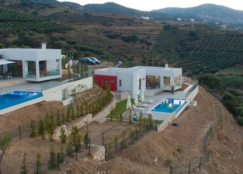 Crete Malevizi Aerial View