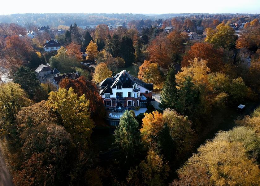Walloon Region Rixensart Aerial view