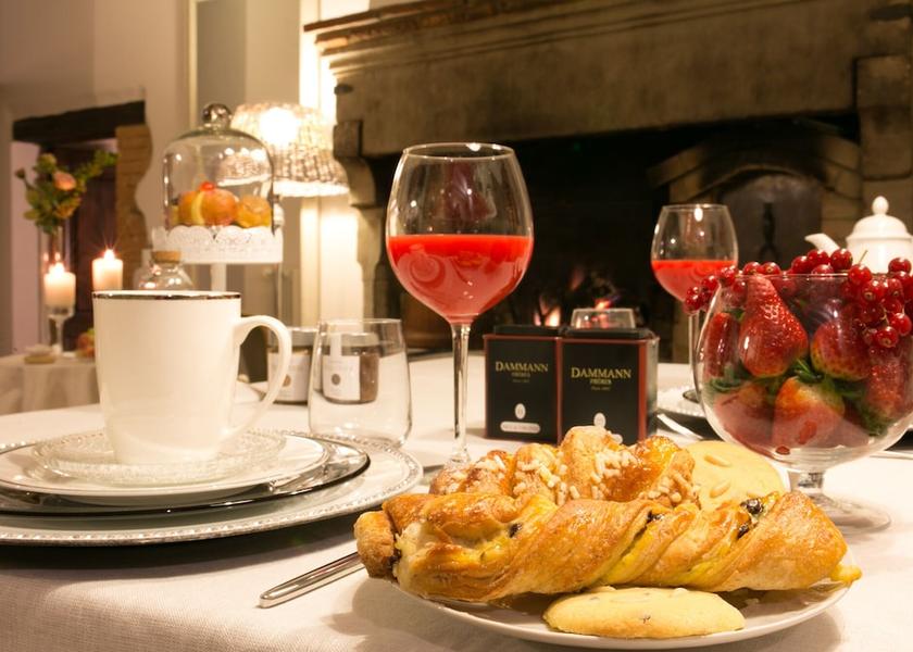 Tuscany Castiglion Fiorentino Breakfast meal