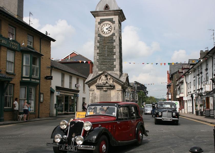 Wales Rhayader View from Property