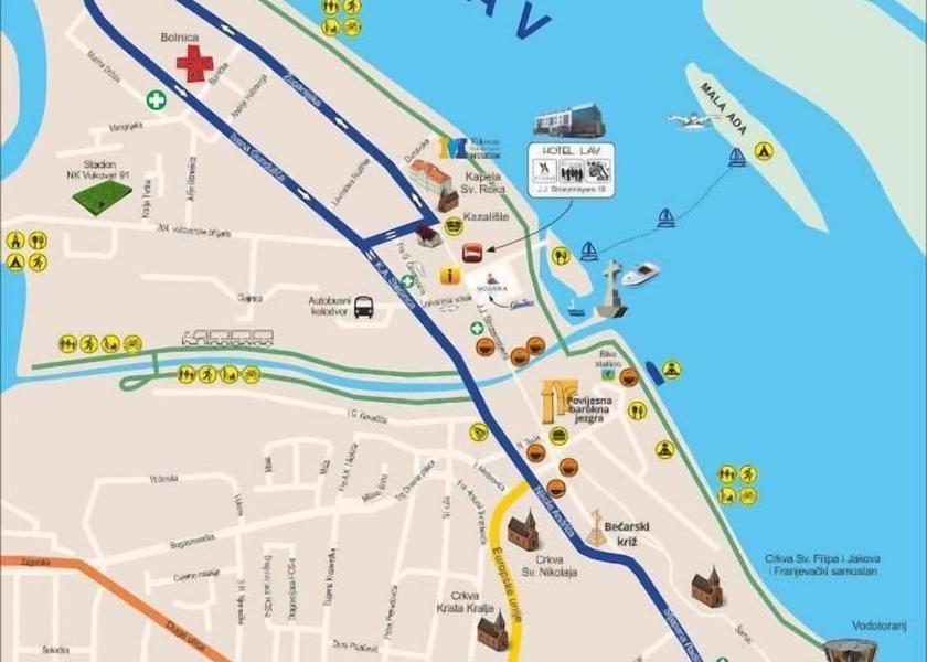 Vukovar-Srijem Vukovar Property Map