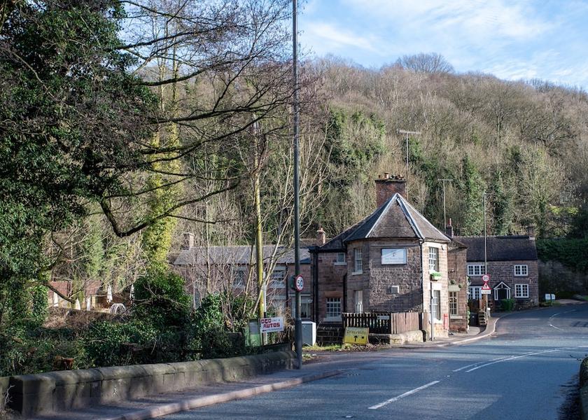 England Matlock Exterior Detail