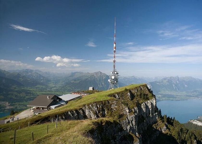 Canton of Bern Beatenberg Aerial view