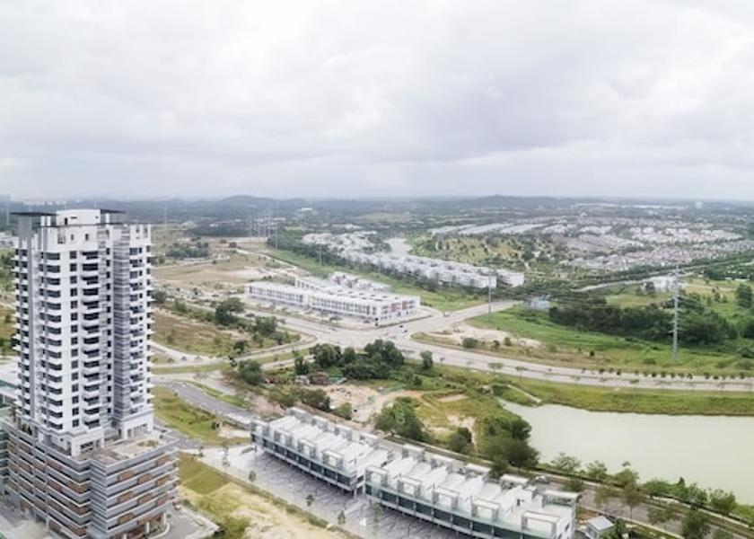 Johor Iskandar Puteri Aerial View