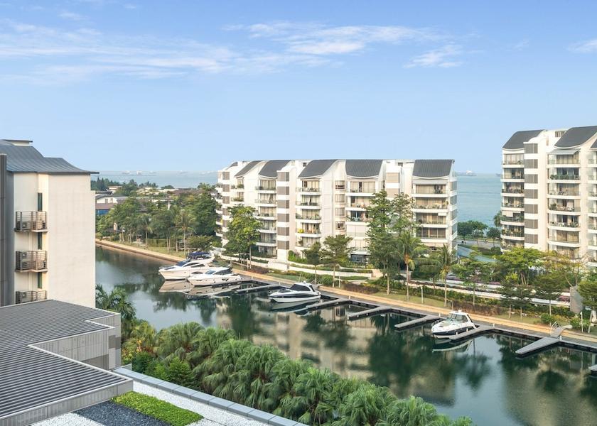  Singapore View from room