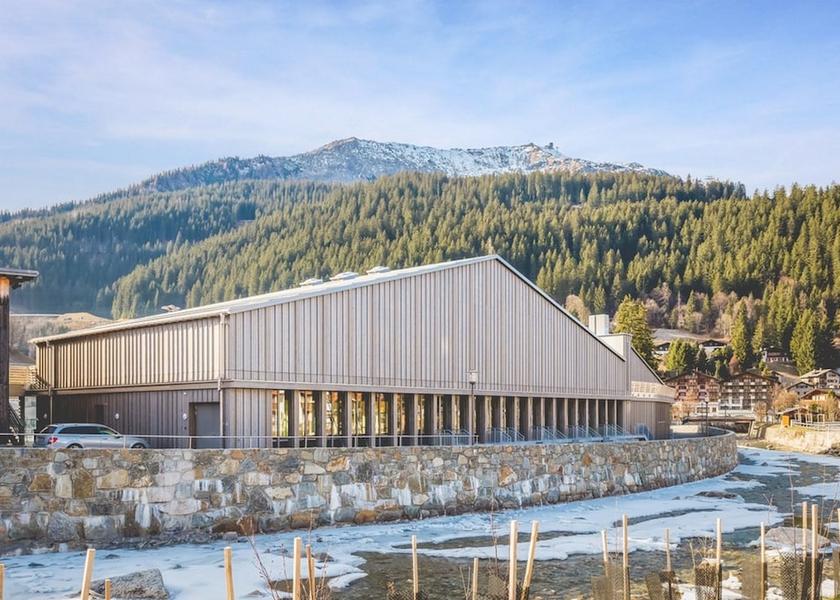 Graubuenden Klosters-Serneus Facade