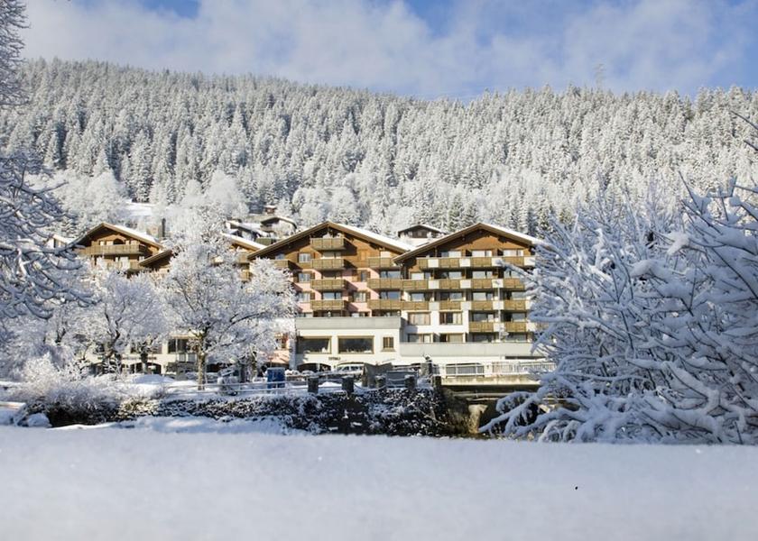 Graubuenden Klosters-Serneus Facade