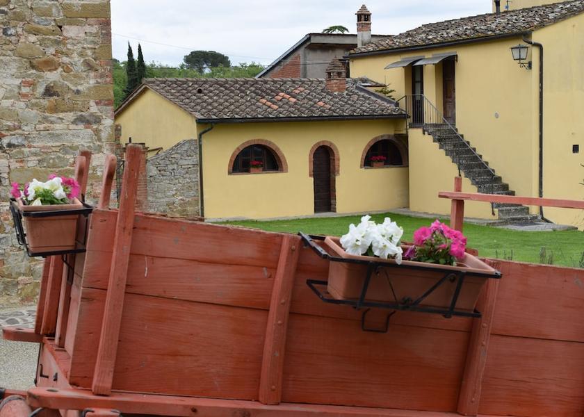 Tuscany Castiglion Fibocchi Exterior Detail