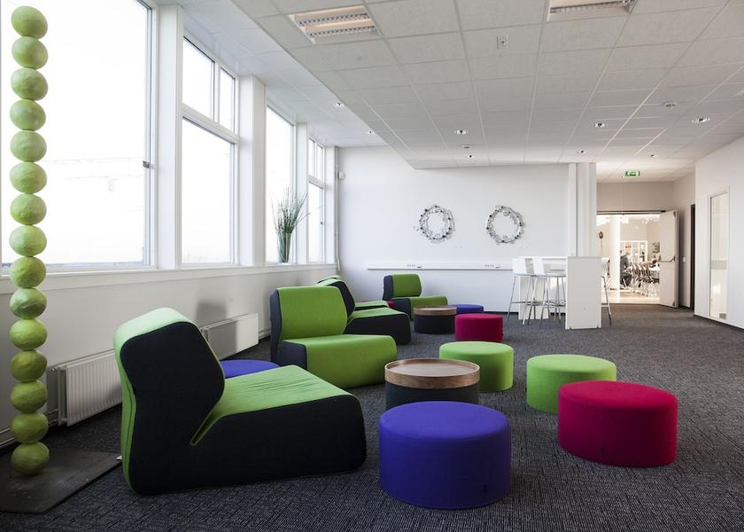 Lobby sitting area